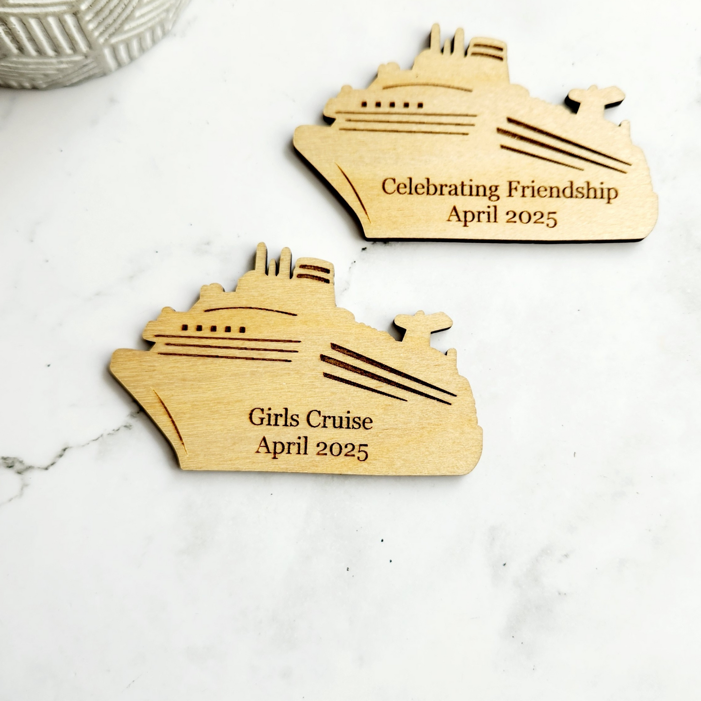 Vacation Cruise Magnet Favor