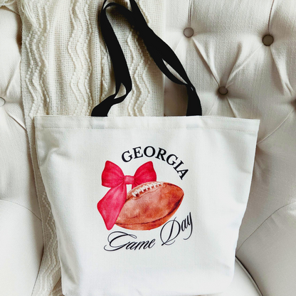 Game Day Totes Coquette Bow