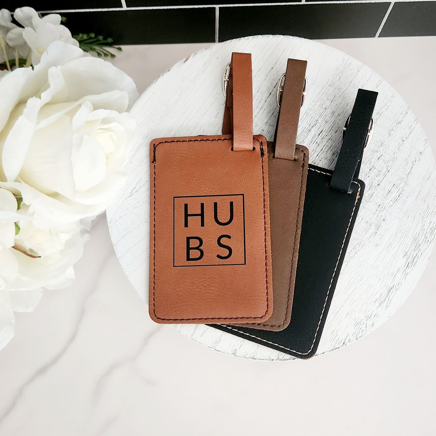 Wedding Couple Luggage Tags