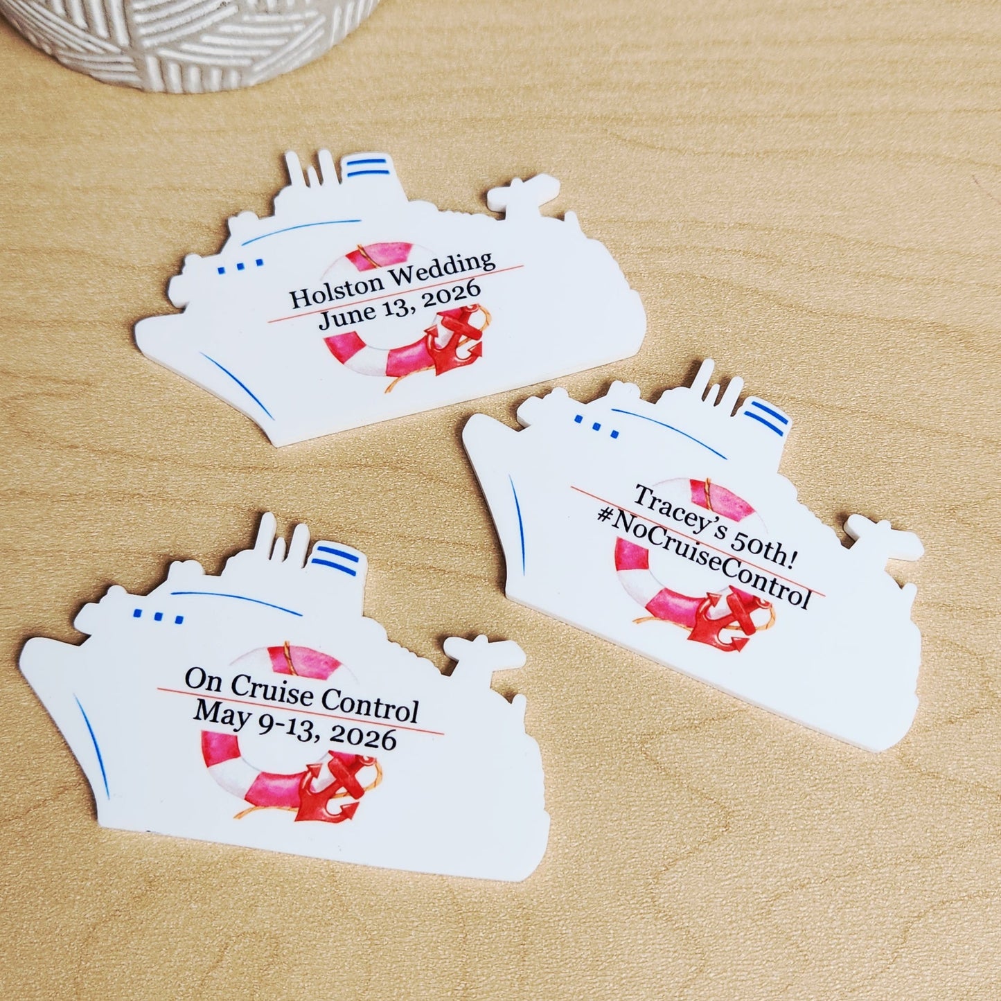 Personalized Cruise Door Magnet