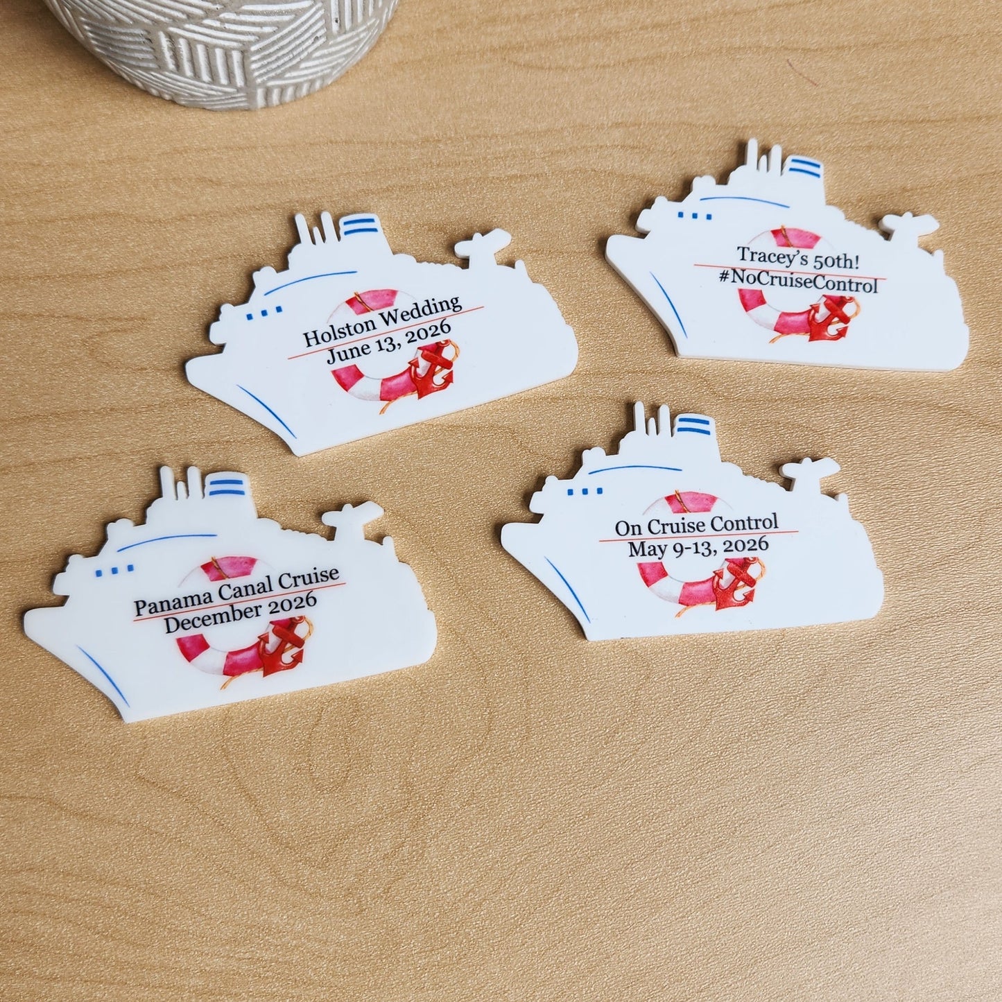 Personalized Cruise Door Magnet