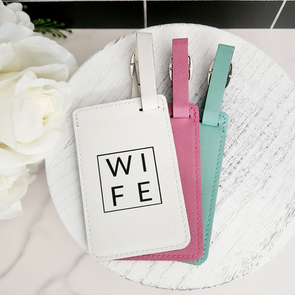 Wedding Couple Luggage Tags