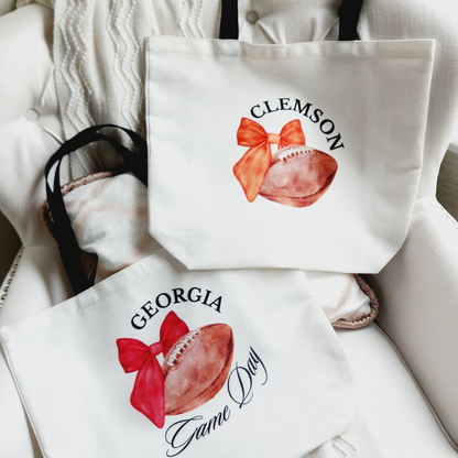 Game Day Totes Coquette Bow