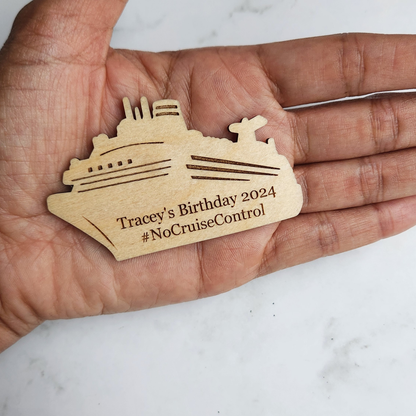 Vacation Cruise Magnet Favor