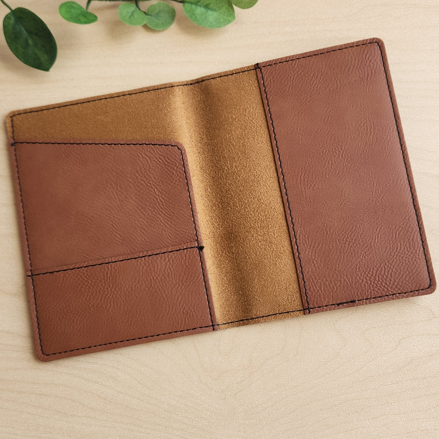 Personalized Luggage Tag and Passport Holder Set