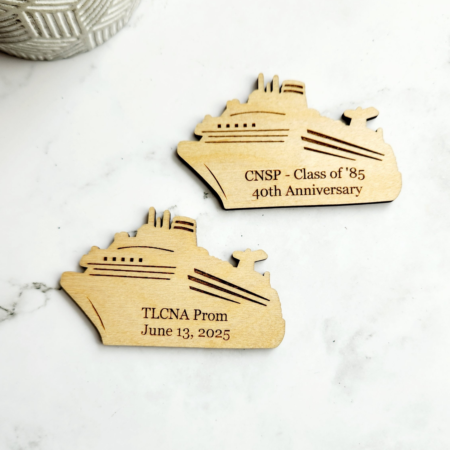 Vacation Cruise Magnet Favor