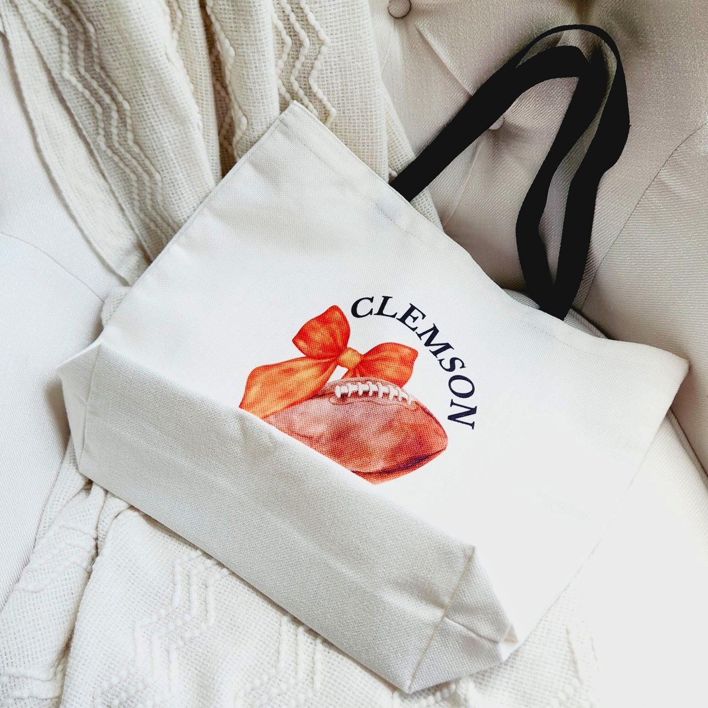 Game Day Totes Coquette Bow