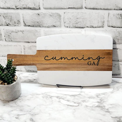 New Home Marble Cutting Board